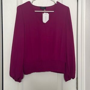 1 state Plum color dressy shirt